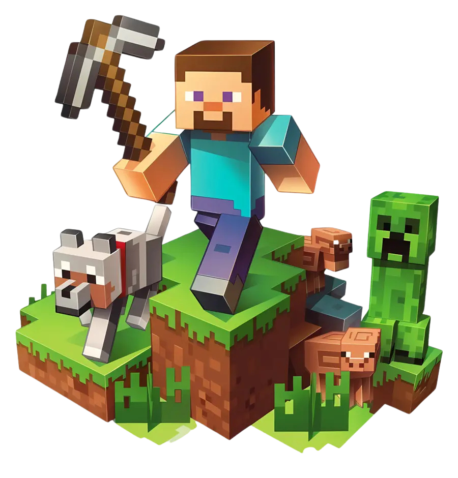 Steve, Pig, Creeper and Hosting Provider